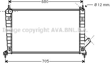 Prasco SB2061 - Radiators, Motora dzesēšanas sistēma www.autospares.lv