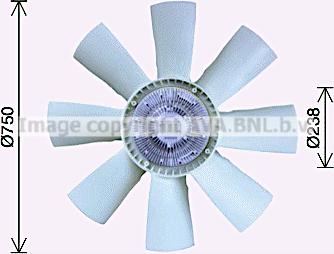 Prasco SCF056 - Ventilators, Motora dzesēšanas sistēma www.autospares.lv