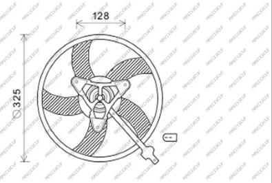 Prasco SK324F004 - Ventilators, Motora dzesēšanas sistēma www.autospares.lv