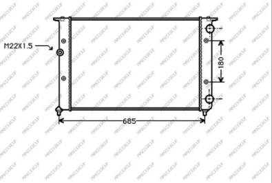 Prasco ST027R011 - Radiators, Motora dzesēšanas sistēma www.autospares.lv