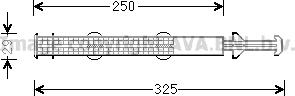 Prasco STD043 - Sausinātājs, Kondicionieris www.autospares.lv