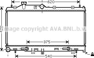 Prasco SU2066 - Radiators, Motora dzesēšanas sistēma www.autospares.lv