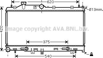 Prasco SU2068 - Radiators, Motora dzesēšanas sistēma www.autospares.lv