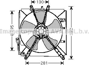 Prasco TO7512 - Ventilators, Motora dzesēšanas sistēma www.autospares.lv