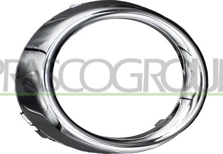 Prasco TY3541241 - Rāmis, Miglas lukturis www.autospares.lv