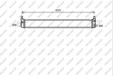 Prasco TY352R004 - Dzesētājs, Elektroauto akumulatoru baterija (EVB) www.autospares.lv