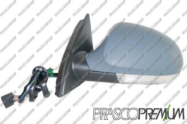 Prasco VG0547324P - Ārējais atpakaļskata spogulis www.autospares.lv