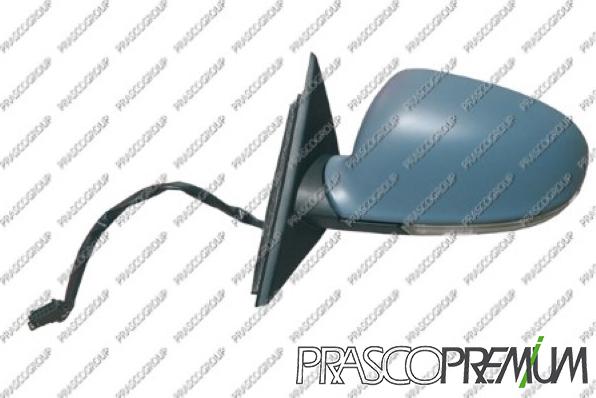 Prasco VG0537334P - Ārējais atpakaļskata spogulis www.autospares.lv