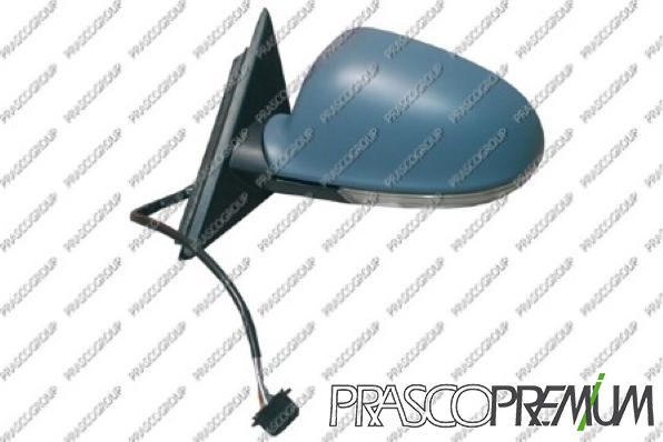 Prasco VG0537324P - Ārējais atpakaļskata spogulis www.autospares.lv