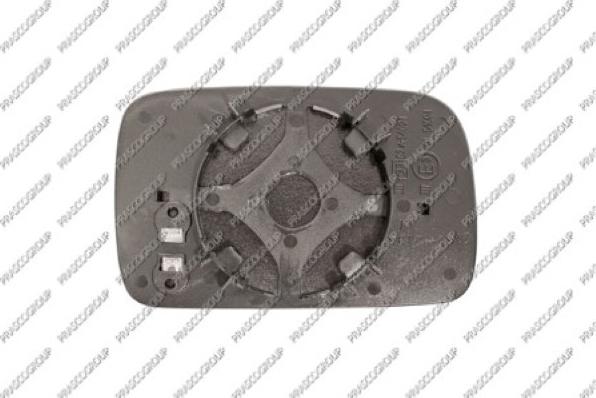 Prasco VG0167514 - Spoguļstikls, Ārējais atpakaļskata spogulis www.autospares.lv