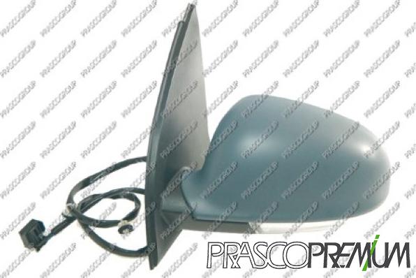 Prasco VG0367314P - Ārējais atpakaļskata spogulis www.autospares.lv