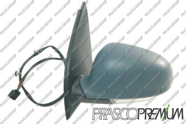 Prasco VG0367324P - Ārējais atpakaļskata spogulis www.autospares.lv