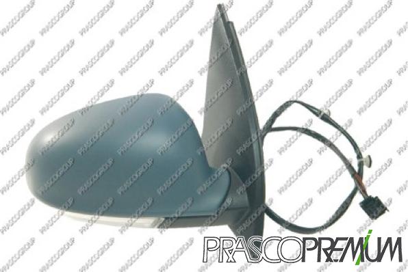 Prasco VG0367323P - Ārējais atpakaļskata spogulis www.autospares.lv