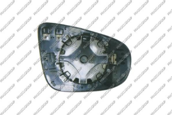 Prasco VG0387504 - Spoguļstikls, Ārējais atpakaļskata spogulis www.autospares.lv