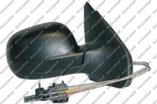 Prasco VG0207113 - Ārējais atpakaļskata spogulis www.autospares.lv