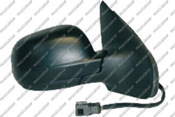 Prasco VG0207313 - Ārējais atpakaļskata spogulis www.autospares.lv