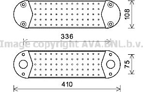 Prasco VL3077 - Eļļas radiators, Motoreļļa www.autospares.lv