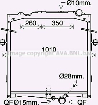 Prasco VL2084 - Radiators, Motora dzesēšanas sistēma www.autospares.lv