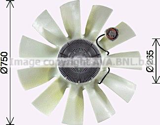 Prasco VLF109 - Ventilators, Motora dzesēšanas sistēma www.autospares.lv