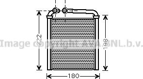 Prasco VN6256 - Siltummainis, Salona apsilde www.autospares.lv