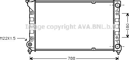 Prasco VN2066 - Radiators, Motora dzesēšanas sistēma autospares.lv