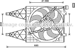 Prasco VN7532 - Ventilators, Motora dzesēšanas sistēma www.autospares.lv