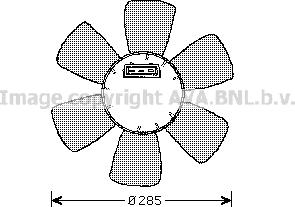 Prasco VN7525 - Ventilators, Motora dzesēšanas sistēma www.autospares.lv