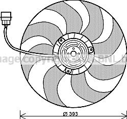 Prasco VN7526 - Ventilators, Motora dzesēšanas sistēma www.autospares.lv