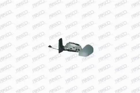 Prasco VW0957124 - Ārējais atpakaļskata spogulis www.autospares.lv