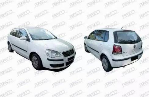 Prasco VW0227504 - Spoguļstikls, Ārējais atpakaļskata spogulis www.autospares.lv