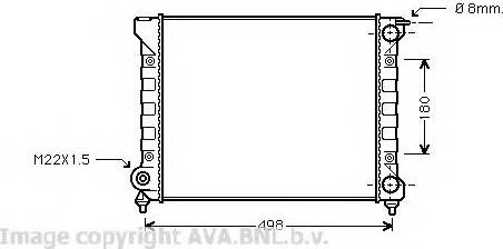 Prasco VW2040 - Radiators, Motora dzesēšanas sistēma www.autospares.lv