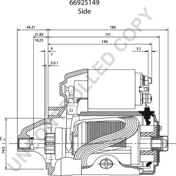 Prestolite Electric 66925149 - Starteris www.autospares.lv