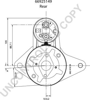 Prestolite Electric 66925149 - Starteris www.autospares.lv