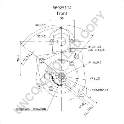 Prestolite Electric 66925114 - Starteris www.autospares.lv