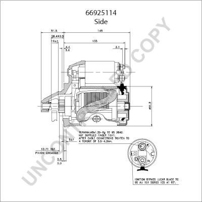 Prestolite Electric 66925114 - Starteris www.autospares.lv