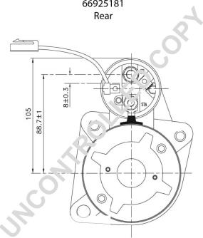 Prestolite Electric 66925181 - Starteris www.autospares.lv