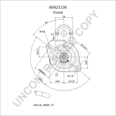 Prestolite Electric 66925336 - Starteris www.autospares.lv