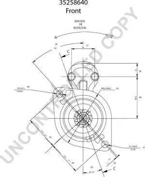 Prestolite Electric 66925322 - Starteris www.autospares.lv