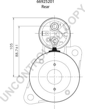 Prestolite Electric 66925201 - Starteris www.autospares.lv