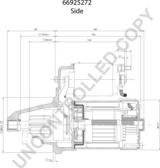 Prestolite Electric 66925272 - Starteris www.autospares.lv