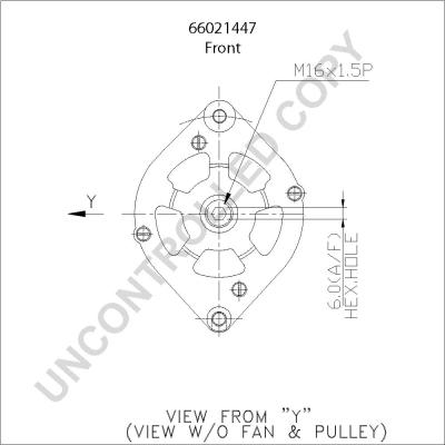 Prestolite Electric 66021447 - Ģenerators www.autospares.lv