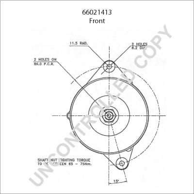 Prestolite Electric 66021413 - Ģenerators autospares.lv