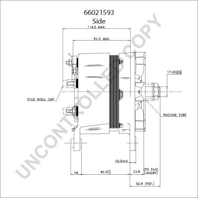 Prestolite Electric 66021593 - Ģenerators www.autospares.lv