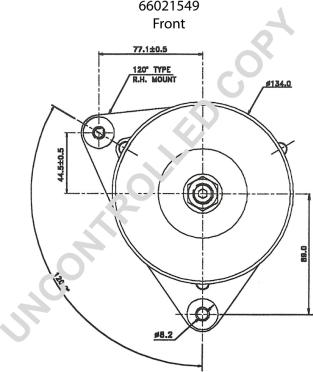 Prestolite Electric 66021549 - Ģenerators www.autospares.lv