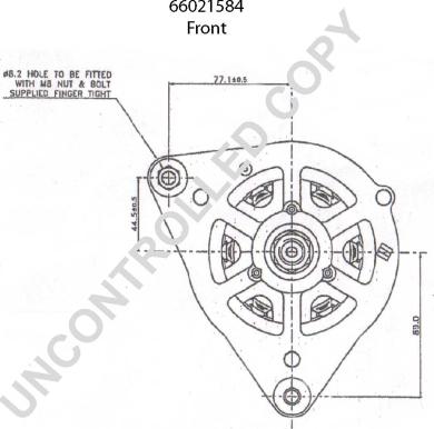 Prestolite Electric 66021584 - Ģenerators www.autospares.lv