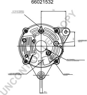 Prestolite Electric 66021532 - Ģenerators www.autospares.lv