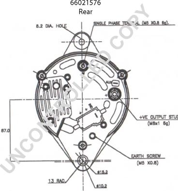 Prestolite Electric 66021576 - Ģenerators autospares.lv