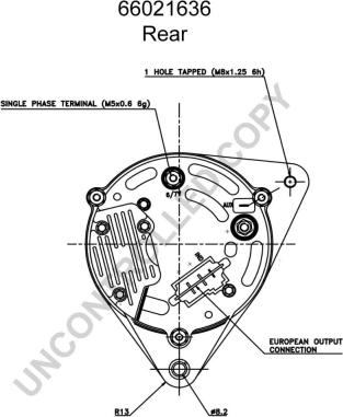 Prestolite Electric 66021636 - Ģenerators autospares.lv