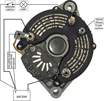 Prestolite Electric 66021151MS - Ģenerators autospares.lv