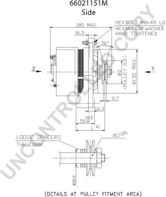 Prestolite Electric 66021151M - Ģenerators www.autospares.lv